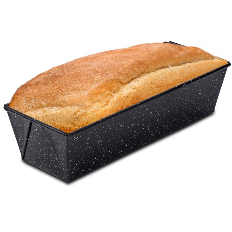Backform / Brotbackform / Kastenform mit Granitbeschichtung NATURE zum Backen von Brot Pasteten Rührkuchen 30x11x7,5 cm