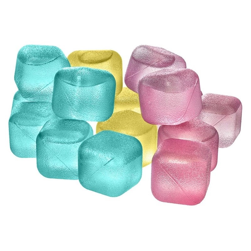 Eiswürfel Form für Eis für Eiswürfel wiederverwendbar Cube Würfel 18 Stück